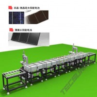 Cadena de fabricacin completa de clulas solares fotovoltaicos de silicio amorfo