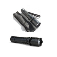 La autodefensa 3W antorcha de la linterna de mano lmpara elctrica Shocker lmpara de camping al aire libre para pistolas paralizantes Taser en stock