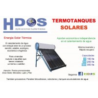 Termotanque Solar 200 litros