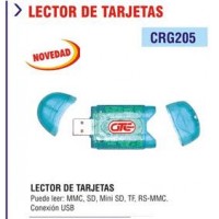 MEMORIAS GTC LECTOR DE MEMORIAS CRG205