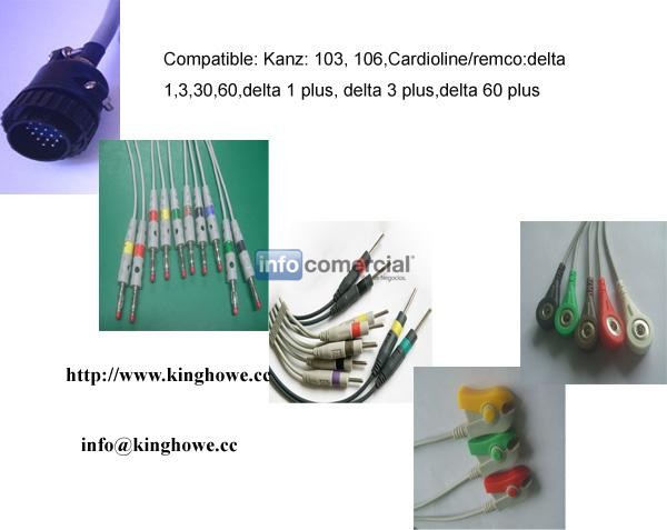 EKG cable for kanz