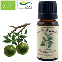 Aceite Esencial Bergamota Bio. 12 ml