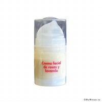 Crema Facial de Lavanda. 50 ml