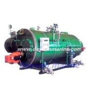 Marine horizontal oil-fired boiler