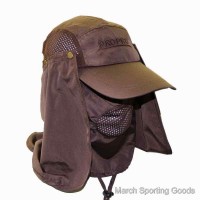 Quick-seca Jungle Cap extrable Face-Cuello Solapa Sombrero de Proteccin Solar Sunhat Por Senderismo Pesca Viajar Deportes al aire libre