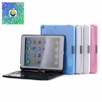 360 Degree Rotating Wireless Bluetooth Keyboard with Stand Case For iPad Air 5