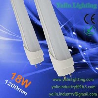 Tubo de 18W T8 LED, lmpara de tubo fluorescente de SMD, el 120cm los 4ft lechosa iluminacin / cubierta clara
