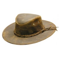 Sombrero de cuero