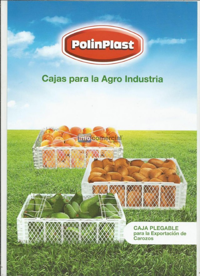 Jabas Plasticas para la Agricultura, Agroindustria, Avicultura, Pesca