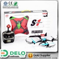 Producto de china juguetes 2015 regalo radio control 2.4 g 6-axis rodando UFO quadcopter con la cmara con funcin luz DE0198005