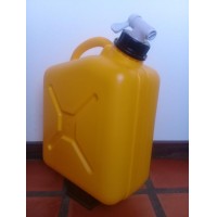Bidn Plstico x 10L c/ canilla (ideal para combustible)