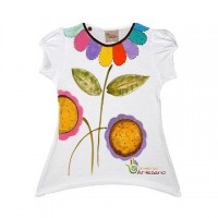 Universo Artesano - T-Shirt 100% cotton handpainted ecofriendly social responsable