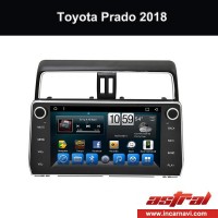 Chinese Manufacturer Toyota Prado 2018 Car Dvd Players Android 7.1 System