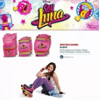 Set De Proteccion para patinar: Coderas Rodilleras Y Muñequeras Soy Luna