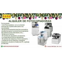 Alquiles de fotocopiadoras