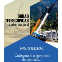 ALQUILER DE GRÚAS TELESCÓPICAS ECUADOR