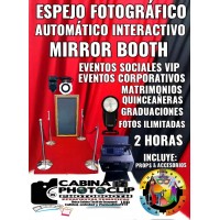 Espejo Fotografico Interactivo Automatico Tactil Guayaquil Mirror Booth Samborondon Espejo Mgico Magic Mirror
