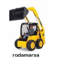 MINICARGADORA CAT 12X16.5 SOLID TIRES Rodamarsa