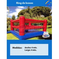 ring de boxeo inflable