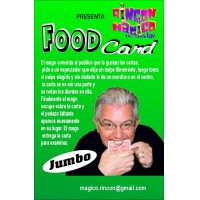 FOOD CARD (CARTA MORDIDA JUMBO)