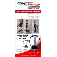 plataformas vibratorias crazy fit massage