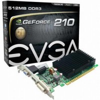 Placa de Video PCIE EVGA G210 512Mother DDR3
