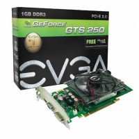 Placa de Video PCIE EVGA GTS-250 1GB DDR3