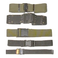 Cinturones tipo militares